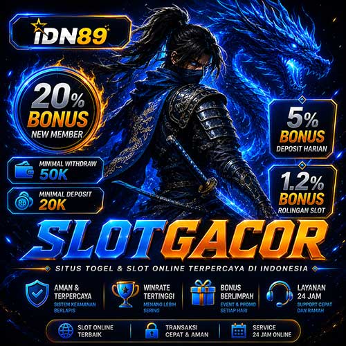 IDN89 メ Slot Gacor Malam Ini dengan Pilihan Game Online Paling Ramai